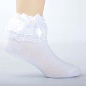 White dress socks